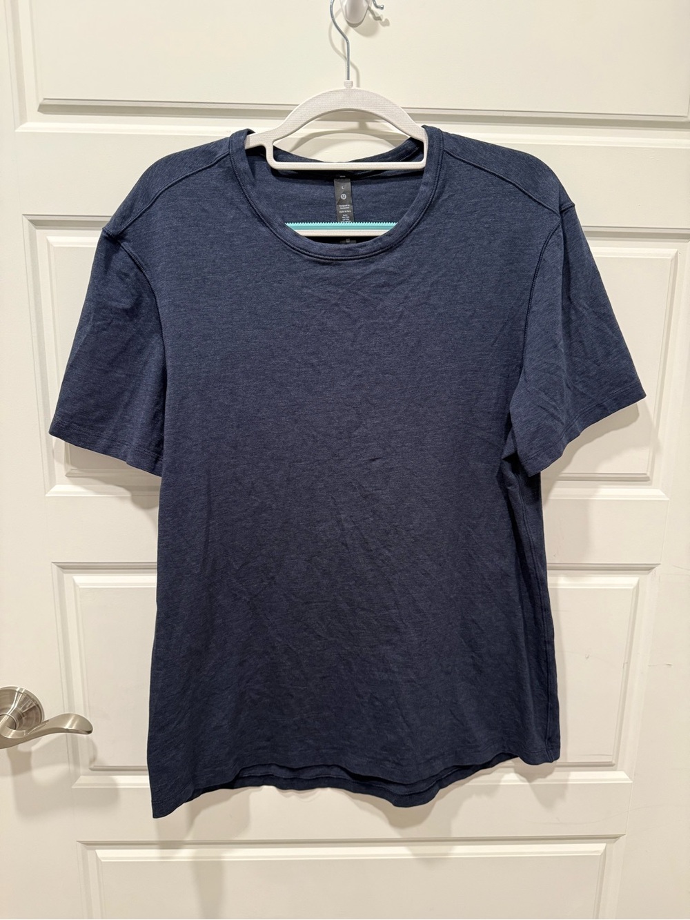 Lululemon Men’s Tee - Heather Navy View 2
